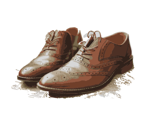 mens brouges in tan colour